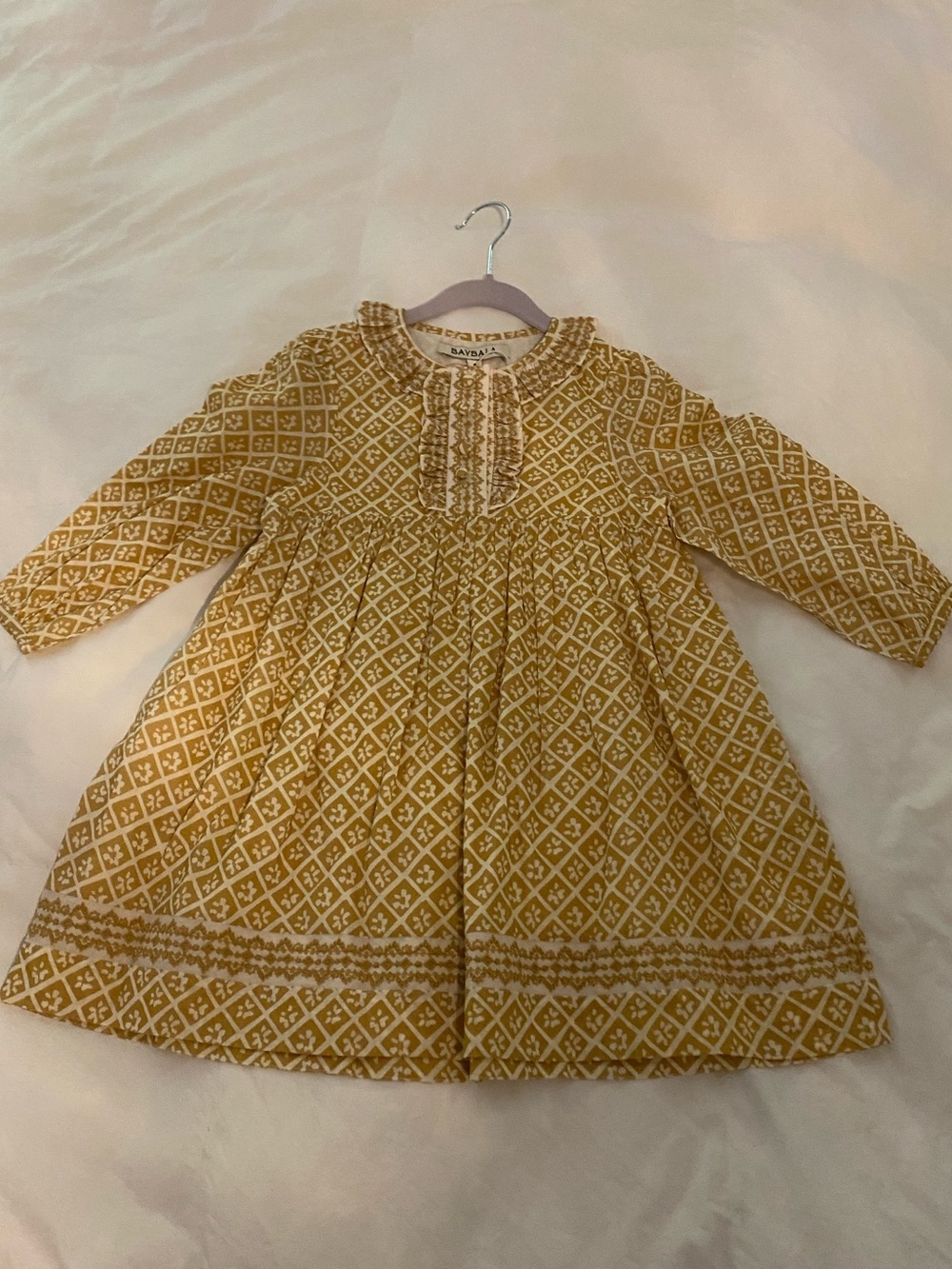 NWT Baybala Ashley Dress in Golden Floret Dress 4T